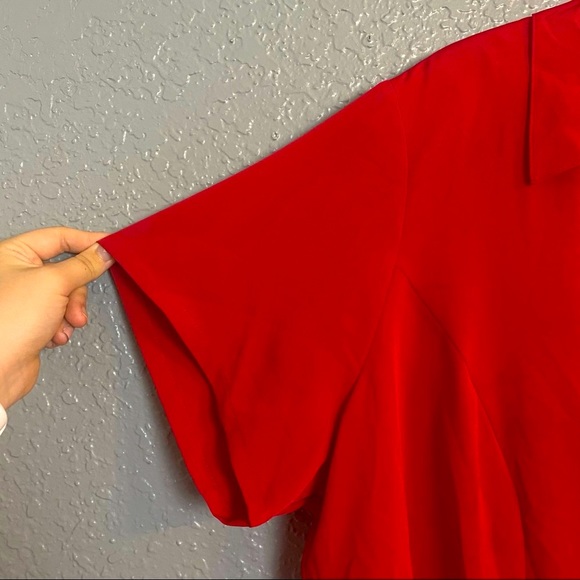 VINTAGE NOTATIONS BUTTON UP W| SHIRT SHOULDER PADS - Picture 4 of 8